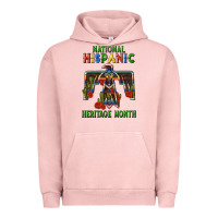 Pigment Salmon thunderbird hispanic heritage month Urban Hoodie - BundleAndBundleShop