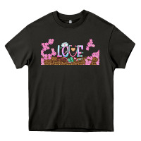 Asphalt watercolor love nurse libbey glass Heavy Core Tee - BundleAndBundleShop