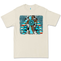 Bone cross gemstone background Premium Tee - AdoDesignShop