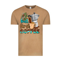 Vintage Camel coffee cups but first coffee Vintage Tee - NancyCooperArtShop