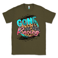 Army Green gone racing Classic Tee - MaliasSmallBusiness