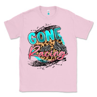 Bubblegum Pink gone racing Classic Tee - MaliasSmallBusiness