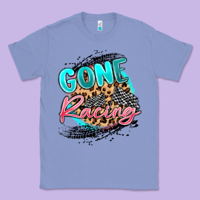 Gone Racing Classic Tee Designed By Maliassmallbusiness
