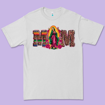 Mom Our Lady Of Guadalupe Premium Tee Designed By Artiststas
