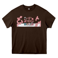 Chocolate Brown wife mom nurse libbey glass Heavy Core Tee - BundleAndBundleShop