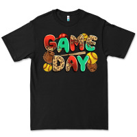 Black game day softball Premium Tee - JahusDesignShop