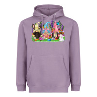 Lavender Easter gnomes Easter Day Heavyweight Hoodie - CowGirlArtShop