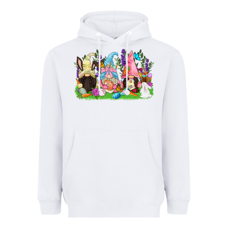 Easter Gnomes Easter Day Heavyweight Hoodie by CowGirlArtShop | Teevron