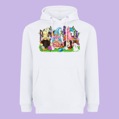 Easter Gnomes Easter Day Heavyweight Hoodie Designed By Cowgirlartshop