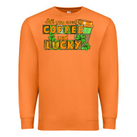 Carrot All you need is coffee and lucky Premium Sweatshirt - CowGirlArtShop