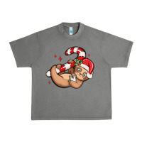 Tornado cute christmas sloth Urban Heavy Tee - MaliasSmallBusiness