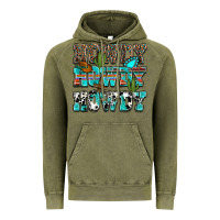 Vintage Olive western howdy howdy howdy Vintage Hoodie - NancyCooperArtShop