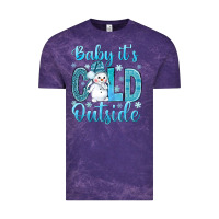 Cloud Purple baby its cold outside Vintage Tee - NancyCooperArtShop