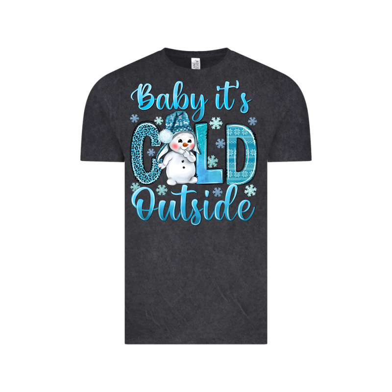 Baby Its Cold Outside Vintage Tee by NancyCooperArtShop | Teevron
