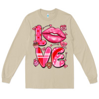 Mushroom love with lips Long Sleeve Tee - LillyAllenDesigns