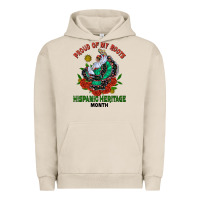 Pigment French Oak traditional lady hispanic heritage month Urban Hoodie - BundleAndBundleShop