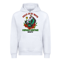 White traditional lady hispanic heritage month Urban Hoodie - BundleAndBundleShop