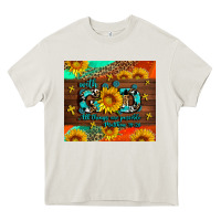 Cream with god all things are possible Heavy Core Tee - AdoDesignShop