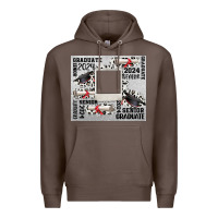 Coffee senior 2024 customizable Premium Hoodie - CowGirlArtShop