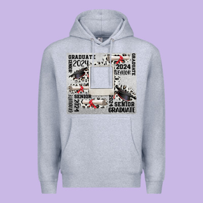 Senior 2024 Customizable Premium Hoodie Designed By Cowgirlartshop