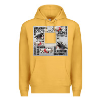Mustard senior 2024 customizable Premium Hoodie - CowGirlArtShop