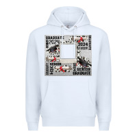 White senior 2024 customizable Premium Hoodie - CowGirlArtShop