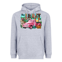 Heather Grey The hunt is on Easter Day Heavyweight Hoodie - CowGirlArtShop