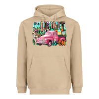 Mushroom The hunt is on Easter Day Heavyweight Hoodie - CowGirlArtShop