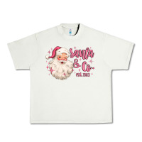 Pistachio santa and co Urban Heavy Tee - MaliasSmallBusiness