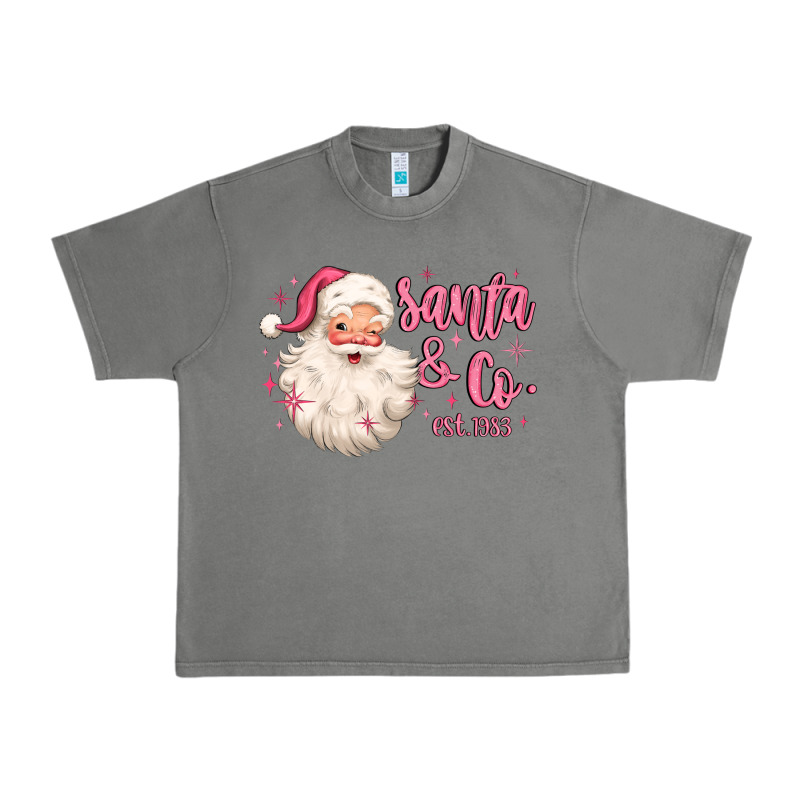Santa And Co Urban Heavy Tee by MaliasSmallBusiness | Teevron