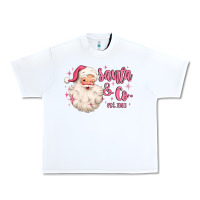 White santa and co Urban Heavy Tee - MaliasSmallBusiness