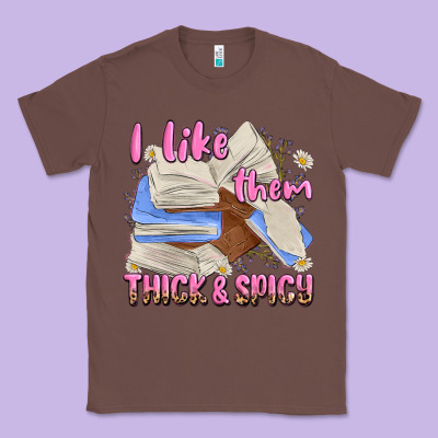 I Like Them Thick And Spicy Classic Tee Designed By Maliassmallbusiness