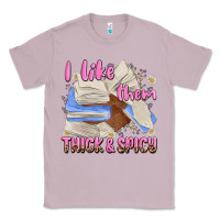 Lilac i like them thick and spicy Classic Tee - MaliasSmallBusiness