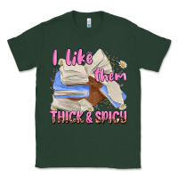 Sports Green i like them thick and spicy Classic Tee - MaliasSmallBusiness