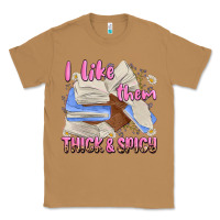 Toasted Coconut i like them thick and spicy Classic Tee - MaliasSmallBusiness