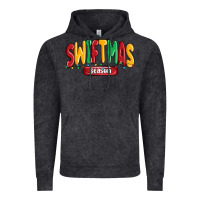 Vintage Black swiftmas season Vintage Hoodie - MaliasSmallBusiness