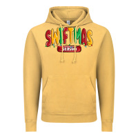 Vintage Mustard swiftmas season Vintage Hoodie - MaliasSmallBusiness