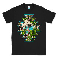 Black aztec  cowhide cactus gemstone Classic Tee - JahusDesignShop