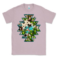 Lilac aztec  cowhide cactus gemstone Classic Tee - JahusDesignShop