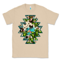 Mushroom aztec  cowhide cactus gemstone Classic Tee - JahusDesignShop