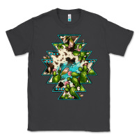 Smoke aztec  cowhide cactus gemstone Classic Tee - JahusDesignShop