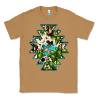 Toasted Coconut aztec  cowhide cactus gemstone Classic Tee - JahusDesignShop