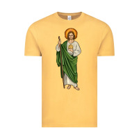 Vintage Mustard san judas Vintage Tee - JahusDesignShop