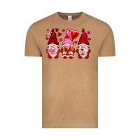 Vintage Camel valentines day gnomies with heart balloon Vintage Tee - NancyCooperArtShop