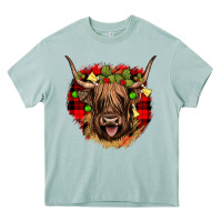 Arona highland cow  christmas Heavy Core Tee - JahusDesignShop