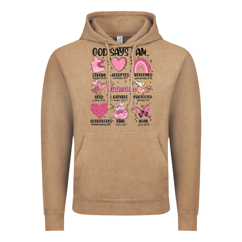 Funny Valentines Vintage Hoodie by MaliasSmallBusiness | Teevron