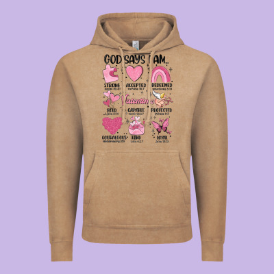 Funny Valentines Vintage Hoodie Designed By Maliassmallbusiness