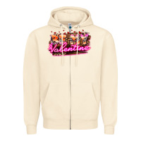Sandshell be my valentine Zipper Hoodie - HowdyJamesFarm