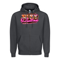 Smoke be my valentine Zipper Hoodie - HowdyJamesFarm