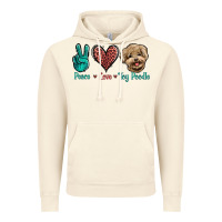 Vintage Artic Peace Love Toy Poodle Vintage Hoodie - Jasminsmagicworld